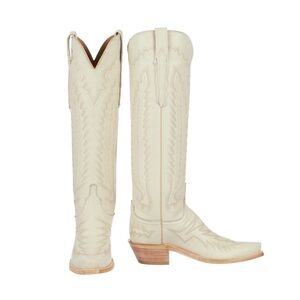 Lucchese Priscilla Boot Glitz Cream